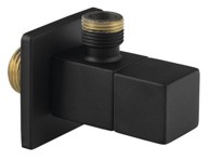 SAPHO Kutni ventil 1/2"x3/8", crna mat
